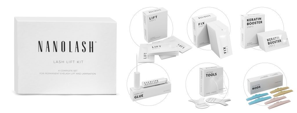 nanolash wimpernlifting set